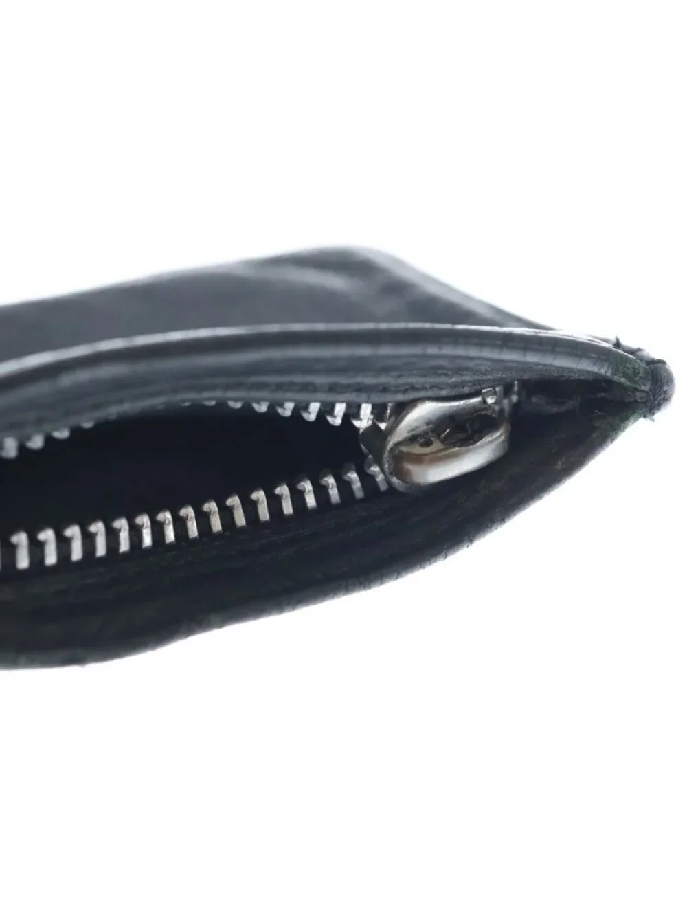 Chrome Hearts Zpr Chng Purse Change Dagger Zip Coin Black